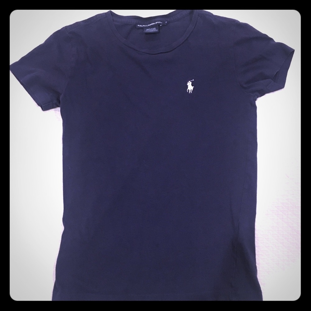 POLO RALPH LAUREN NAVY BLUE YOUTH T-SHIRT